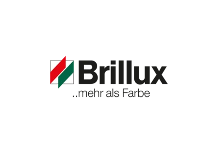 Logo von Brillux, einem führenden Anbieter von Farben, Lacken und Malerzubehör für erstklassige Ergebnisse.